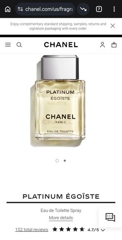 Chanel Platinum Egoiste