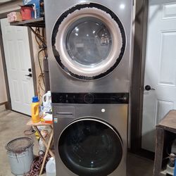 Stackable LG Washer and Dryer 