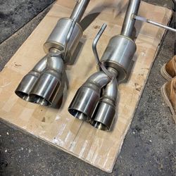 Nameless Axle Back Exhaust 15-21 Subaru WRX