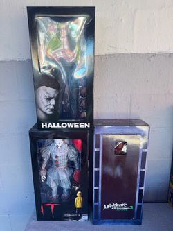 Halloween Neca bundle sale Michael Myers,Freddy Krueger , Pennywise