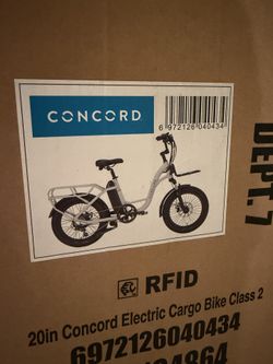 Concord Cargo Ebike