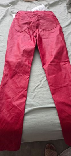 Women red pants size S