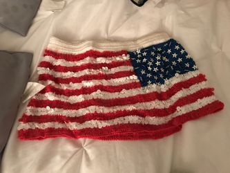 American flag skirt