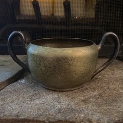 Vintage Copper Sugar Bowl