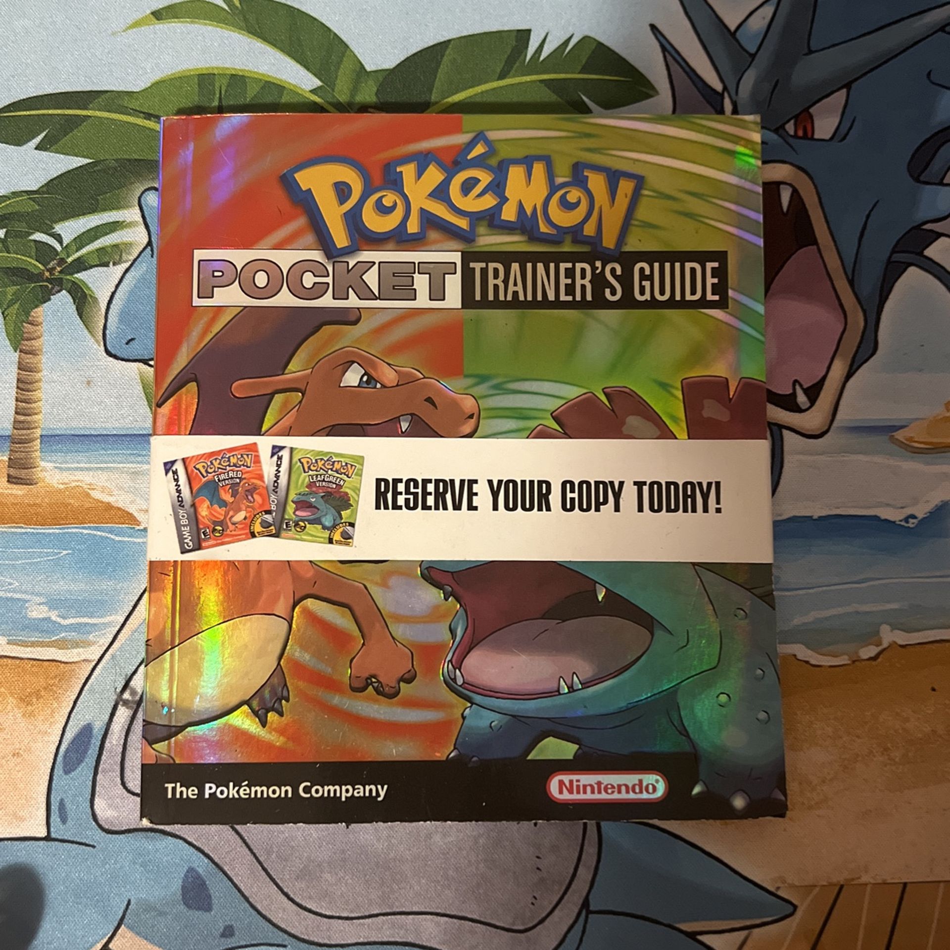 Pokémon Fire Red And Leaf Green Trainers Guide W/ Poster for Sale in El