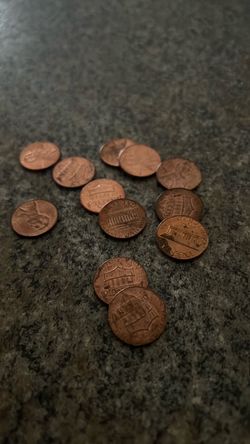 Old pennies