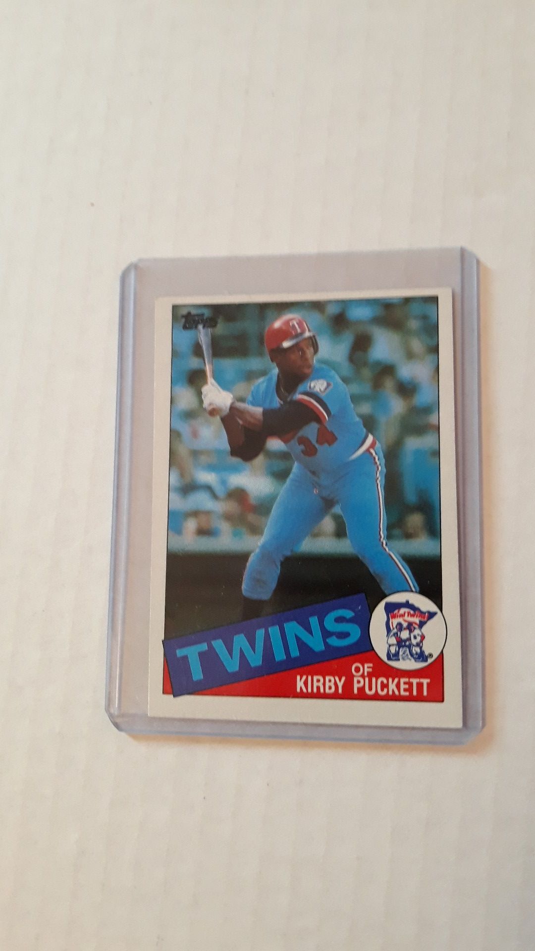1985 Topps Kirby Puckett RC.