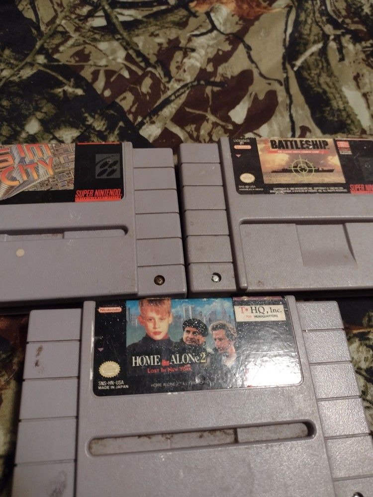 Super Nintendo Games