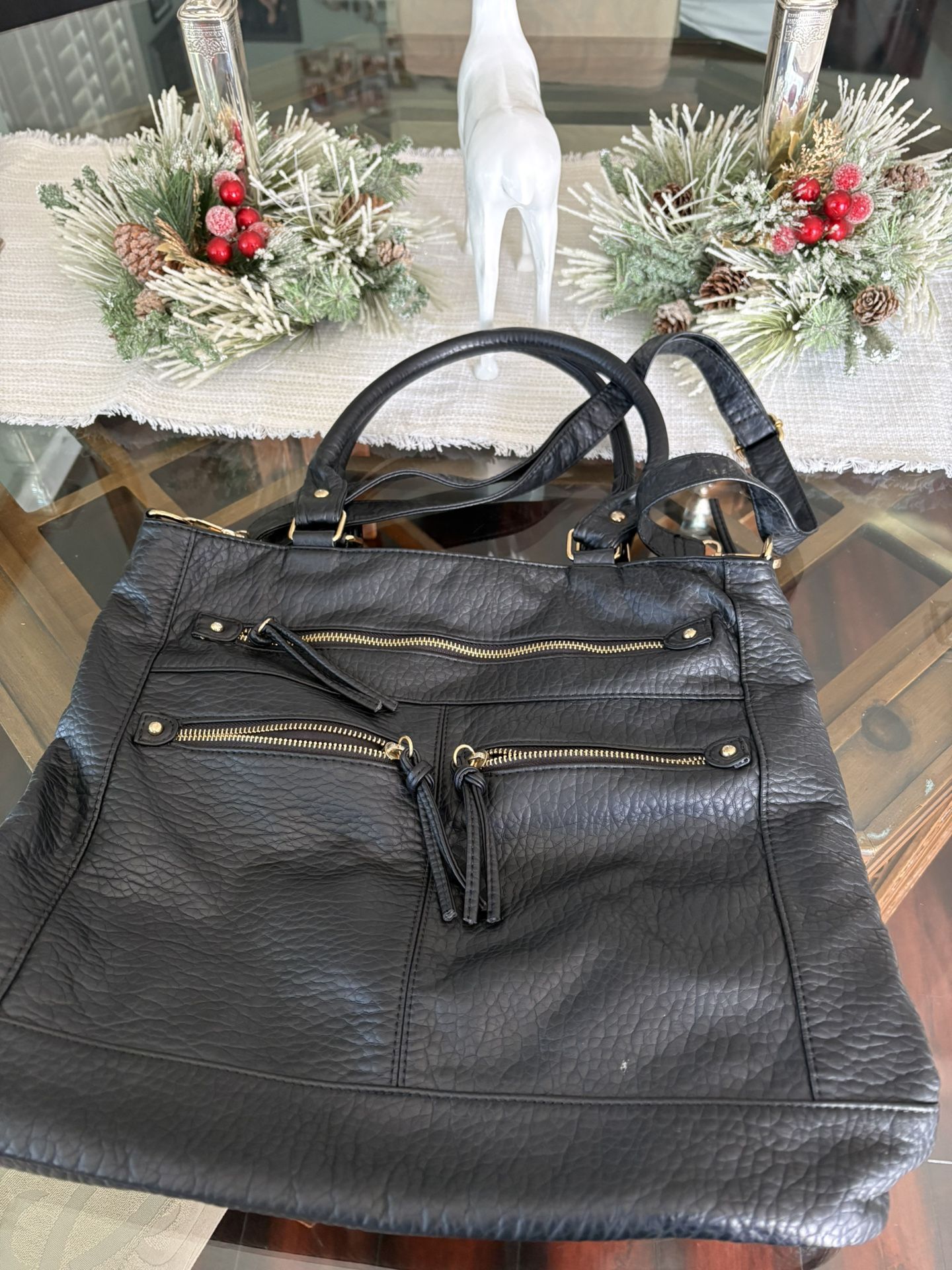 Black Leather Should Bag