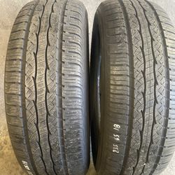 Pair Tires 235 65 18