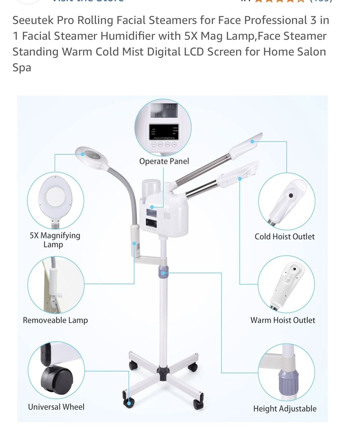 New Facial Steamer