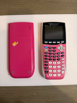 TI-84 Plus C Silver Edition Graphing Calculator Pink