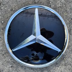 2022 2023 MERCEDES BENZ EQS FRONT BUMPER GRILL GRILLE EMBLEM