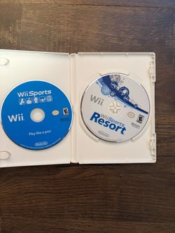 Wii sports and Wii sports resort
