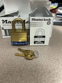 Master Padlocks (keyed alike)