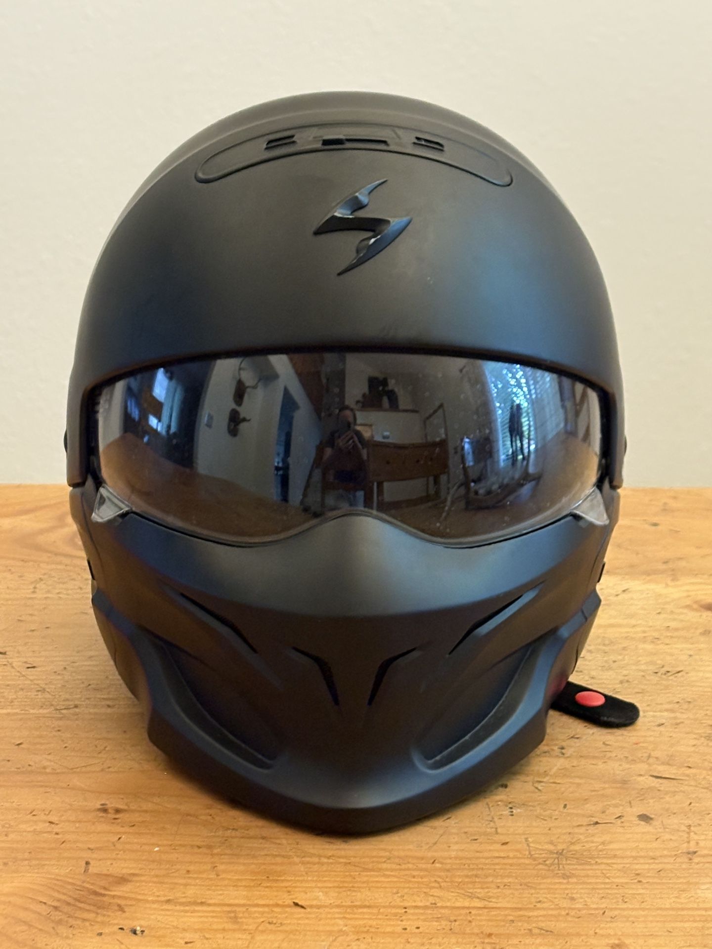 Scorpion Exo Covert Motorcycle Helmet Black Matte Size Small