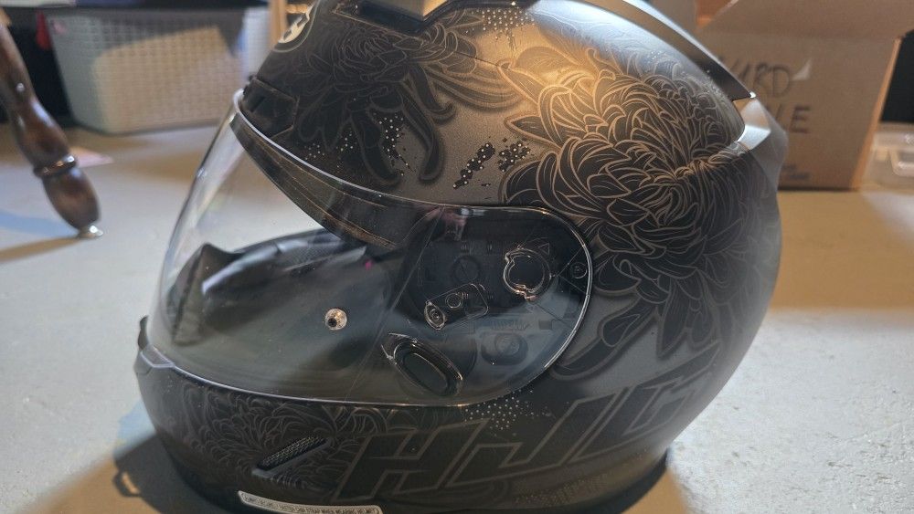 HJC Motorcycle Helmet Lotus Flower