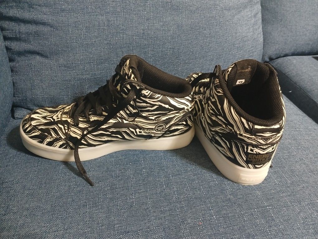 Skechers Energy Lights Boys High Top Sneakers Youth Rechargeable