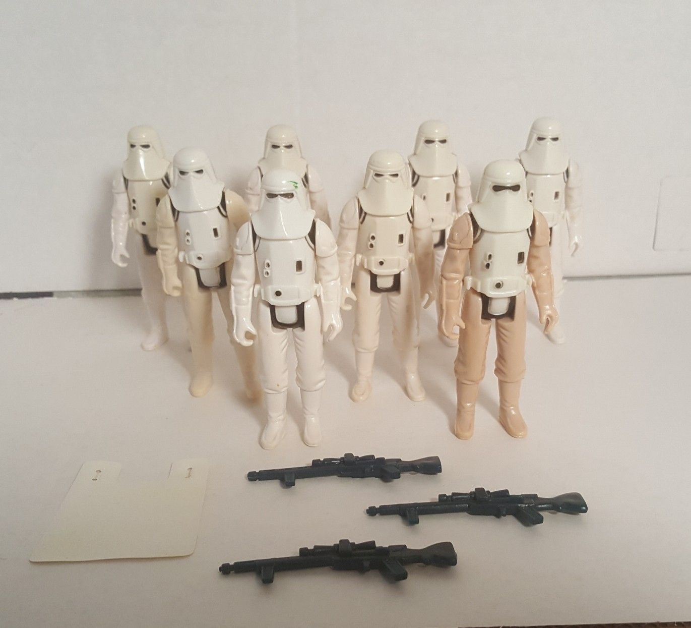 Vintage Star Wars Snow Trooper lot