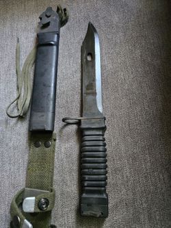 Vintage German Eickhorn KCB-70 M1 Bayonet Knife with Rare Sterile Blade