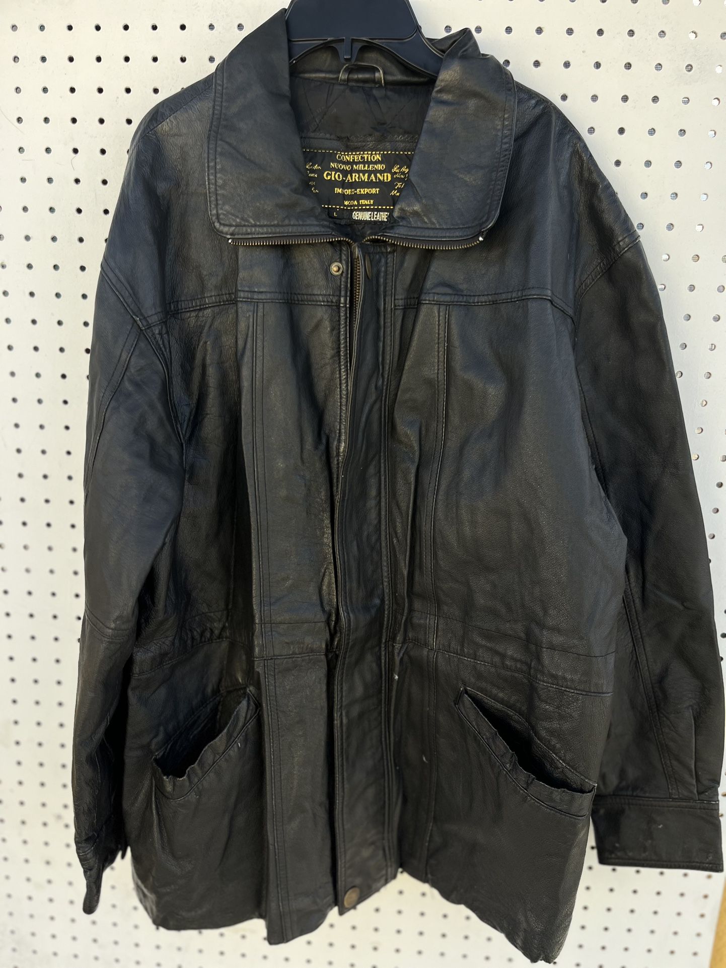 Gio-Armand Genuine Leather Jacket