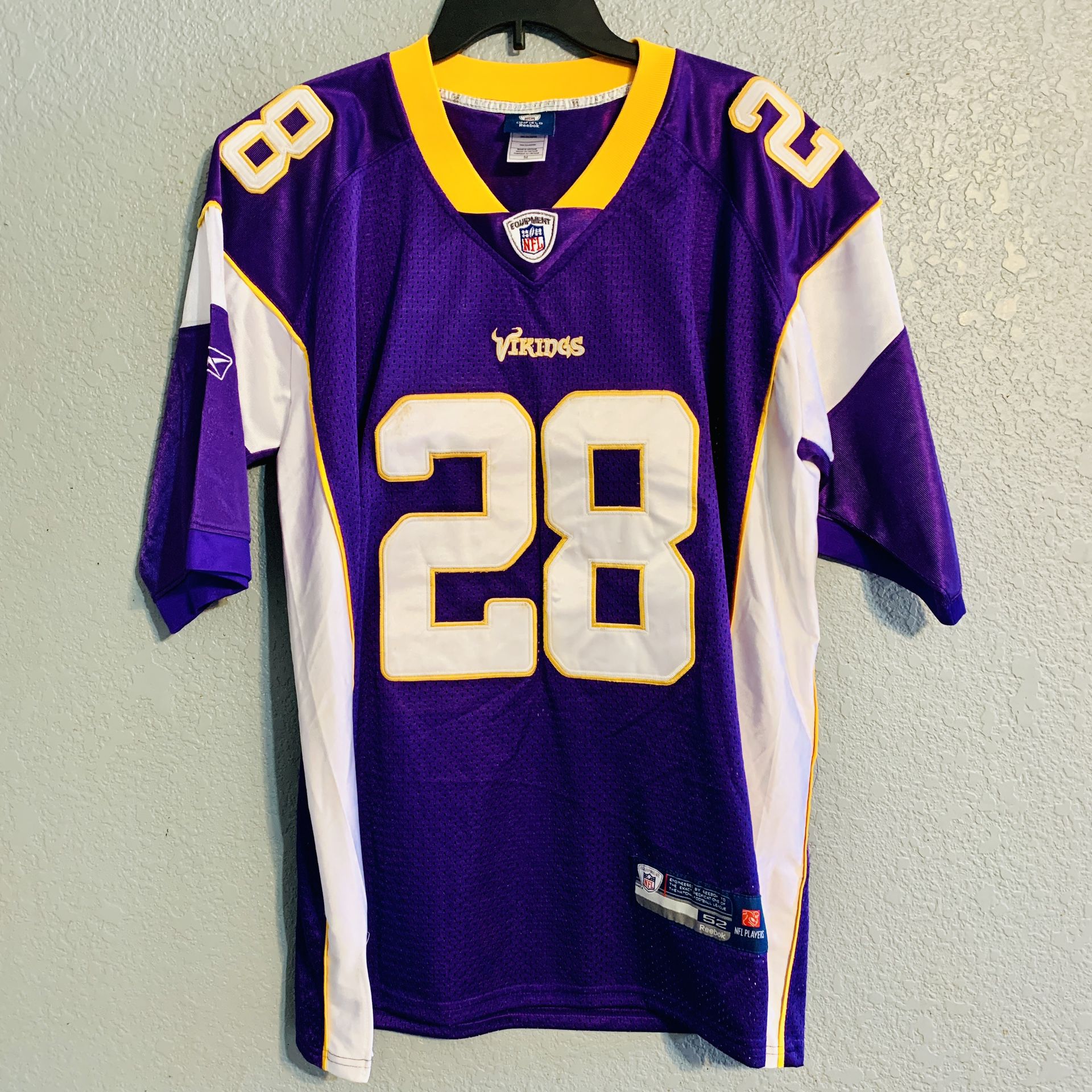 Men’s Reebok NFL Vikings Peterson Jersey (XL) for Sale in Eleven Mile ...