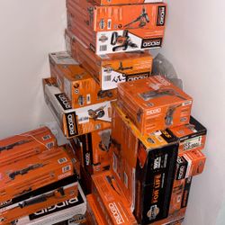 RIDGID TOOLS NEW AND USED(different prices)