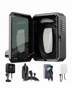 Wall-Mounted EV Charger Protection Weatherproof Charging Station Cover