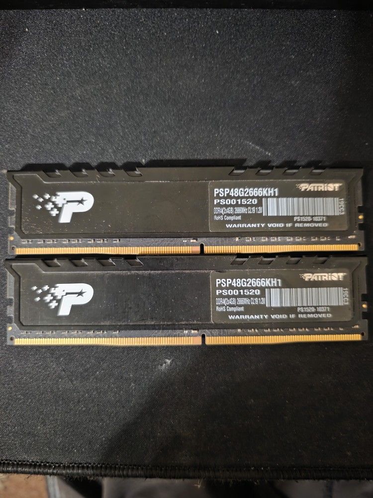 8GB Patriot DDR4 2666MTs
