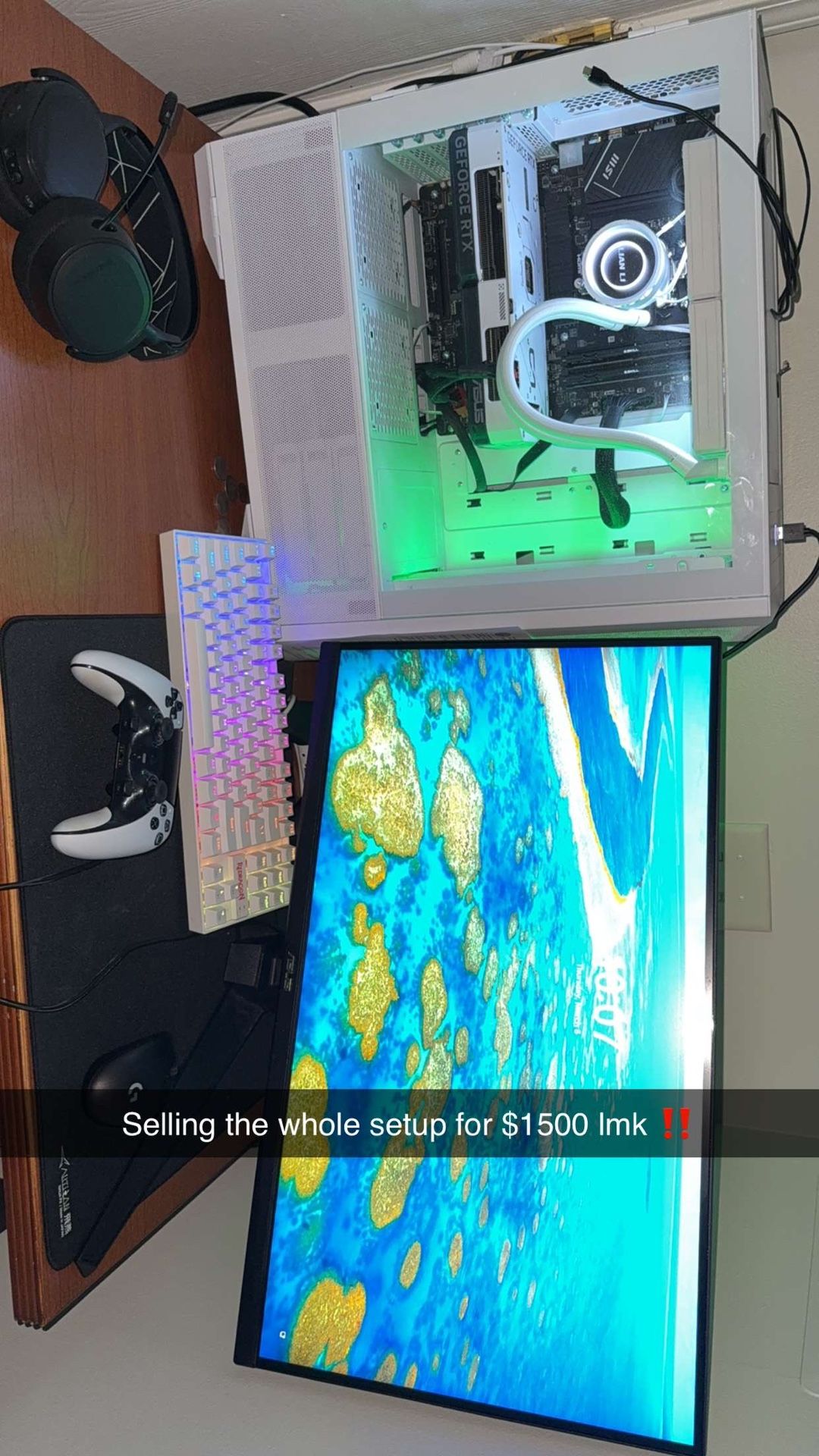 Whole Gaming Computer Setup!