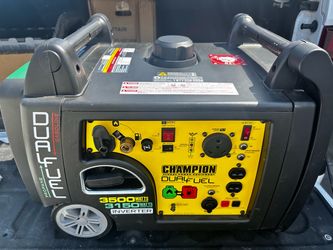 GENERATOR- CHAMPION Dual Fuel