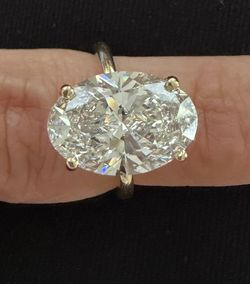 IGI 5.05 carats VS1 diamond ring for sale