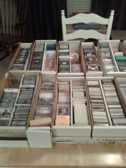 Football cards baseball cards