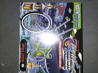 Bicycle lights and an air pump