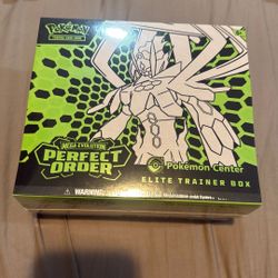 Pokemon TCG Perfect Order Etb Pokemon Center