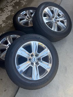 F150 20” Factory Platinums 6Lug