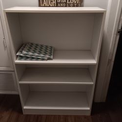 White Bookcase