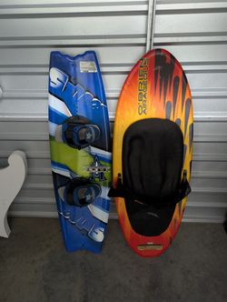 Knee Board And Wake Board