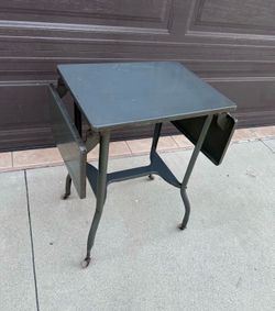 Vintage typewriter table