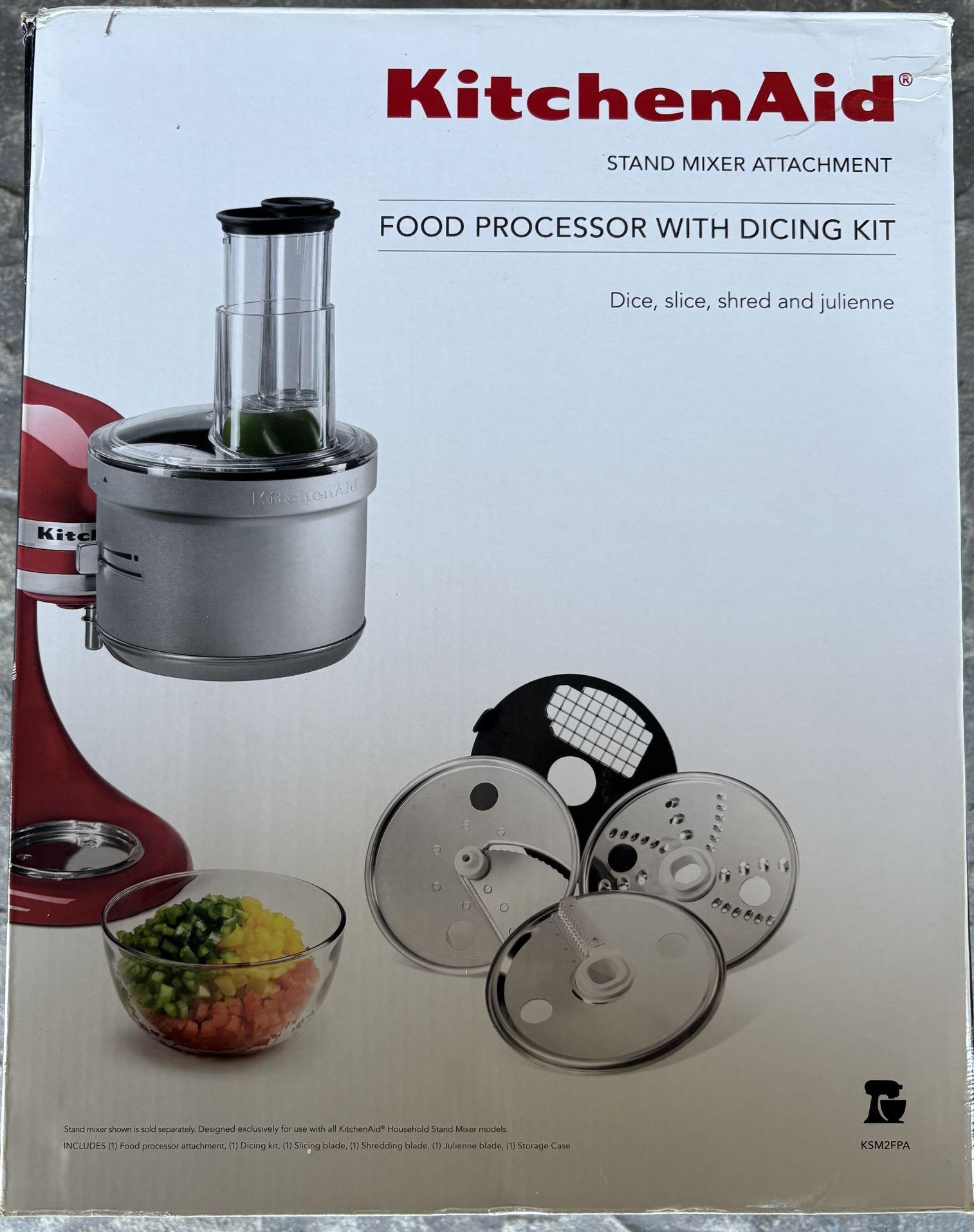 Food Processor With Dicing Kit