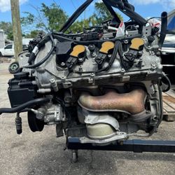 10-12 Mercedes X204 GLK350 4Matic 3.5L V6 Engine Motor Block Assembly