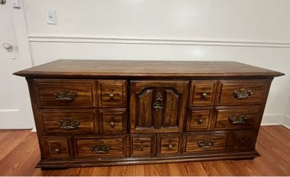 Antique Solid Wood Dresser