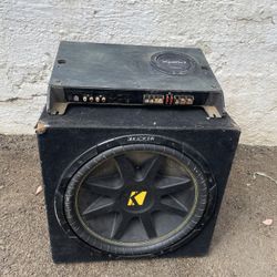 Speaker And Xplod 1200W car Audi amplifier 