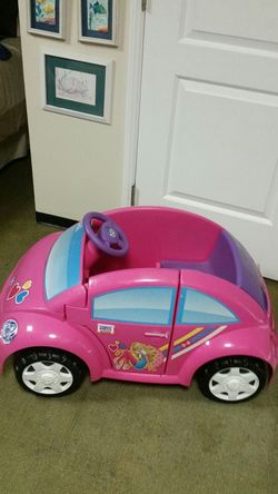 Barbie vw bug power wheels outlet