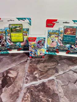 Pokemon JourneyTogether Booster Bundle & 3pk Blisters