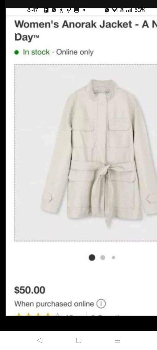 Brand New Women's Jacket