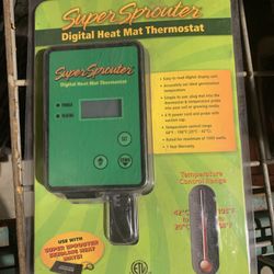 super sprouter digital heat mat thermostat