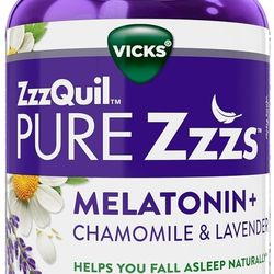 ZzzQuil PURE Zzzs Melatonin Sleep Aid Gummies