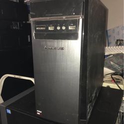 LENOVO H50-55 90BG TOWER PC AMD A10-7800 3.50GHz 12GB RAM  1TB HD DVD-RW Computer In good working condition 