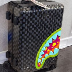 Sprayground Slime Takeover Hard Shell Luggage – Sold Out Forever! Limited Edition 